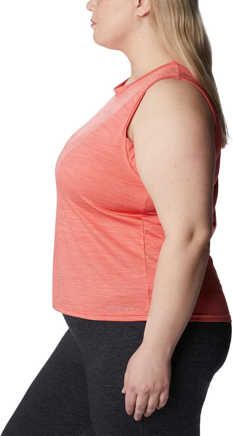 imageColumbia Womens Alpine Chill Zero TankRed Hibiscus Heather