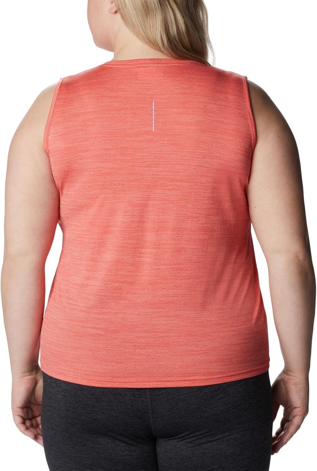 imageColumbia Womens Alpine Chill Zero TankRed Hibiscus Heather