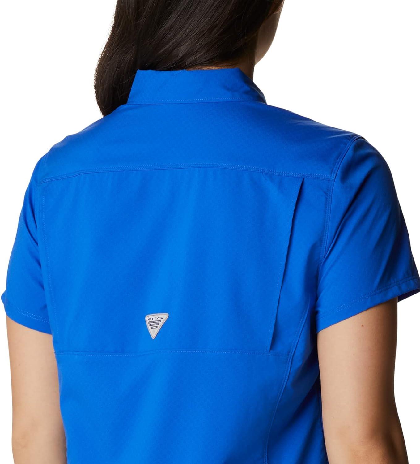 imageColumbia Womens Cool Release Short Sleeve WovenBlue Macaw