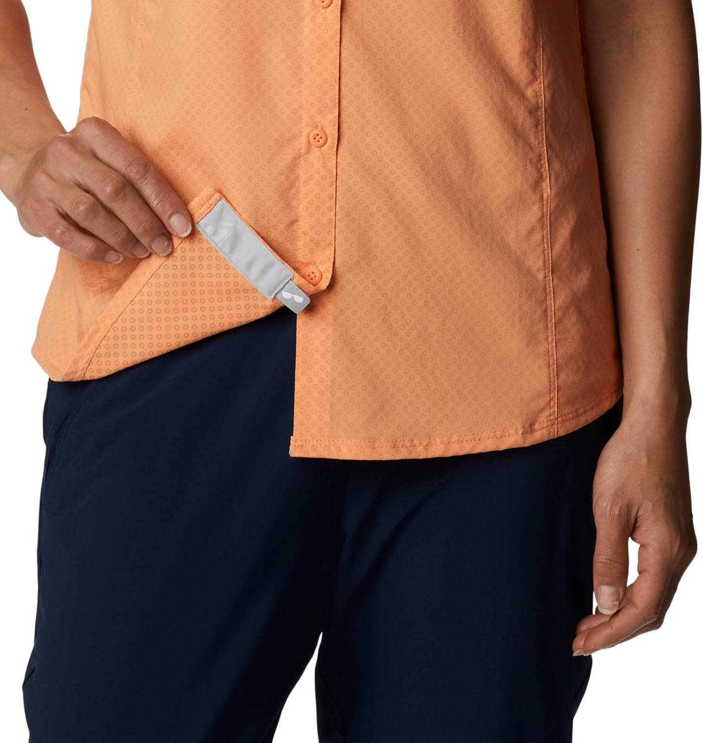 imageColumbia Womens Cool Release Short Sleeve WovenBright Nectar