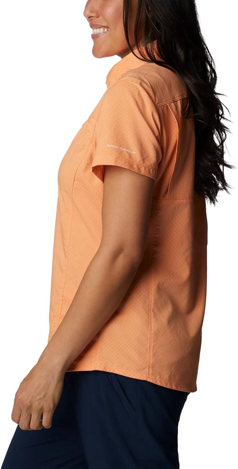 imageColumbia Womens Cool Release Short Sleeve WovenBright Nectar