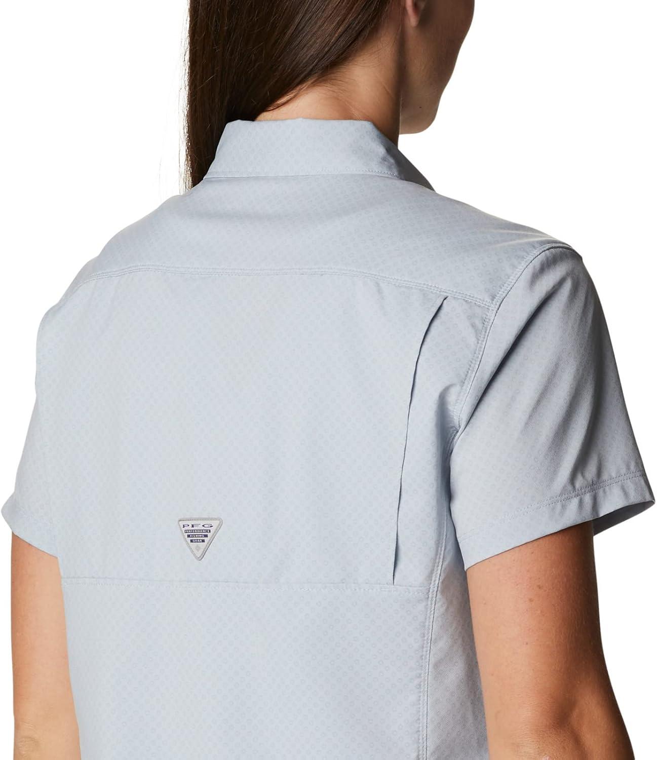 imageColumbia Womens Cool Release Short Sleeve WovenCirrus Grey