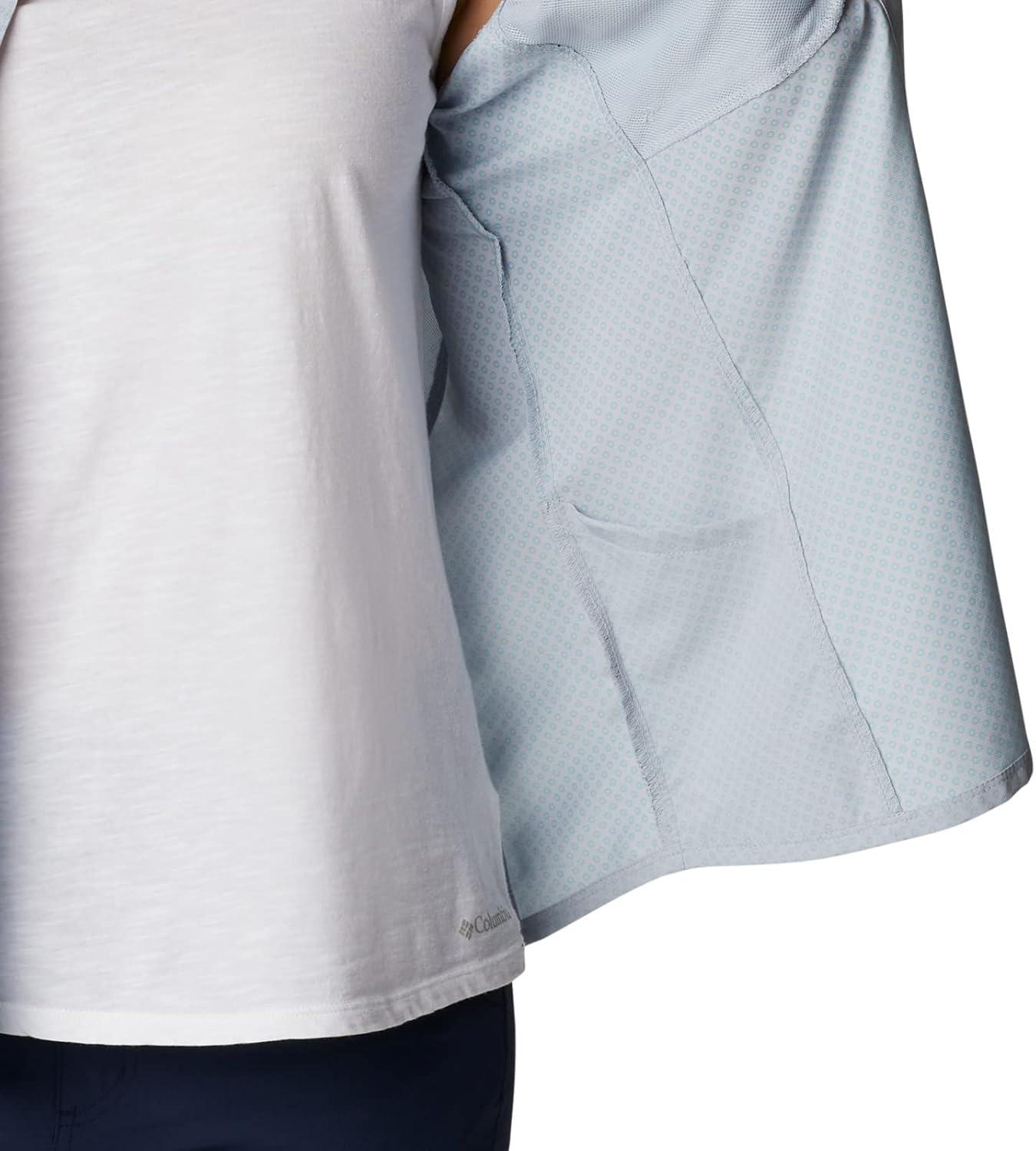 imageColumbia Womens Cool Release Short Sleeve WovenCirrus Grey