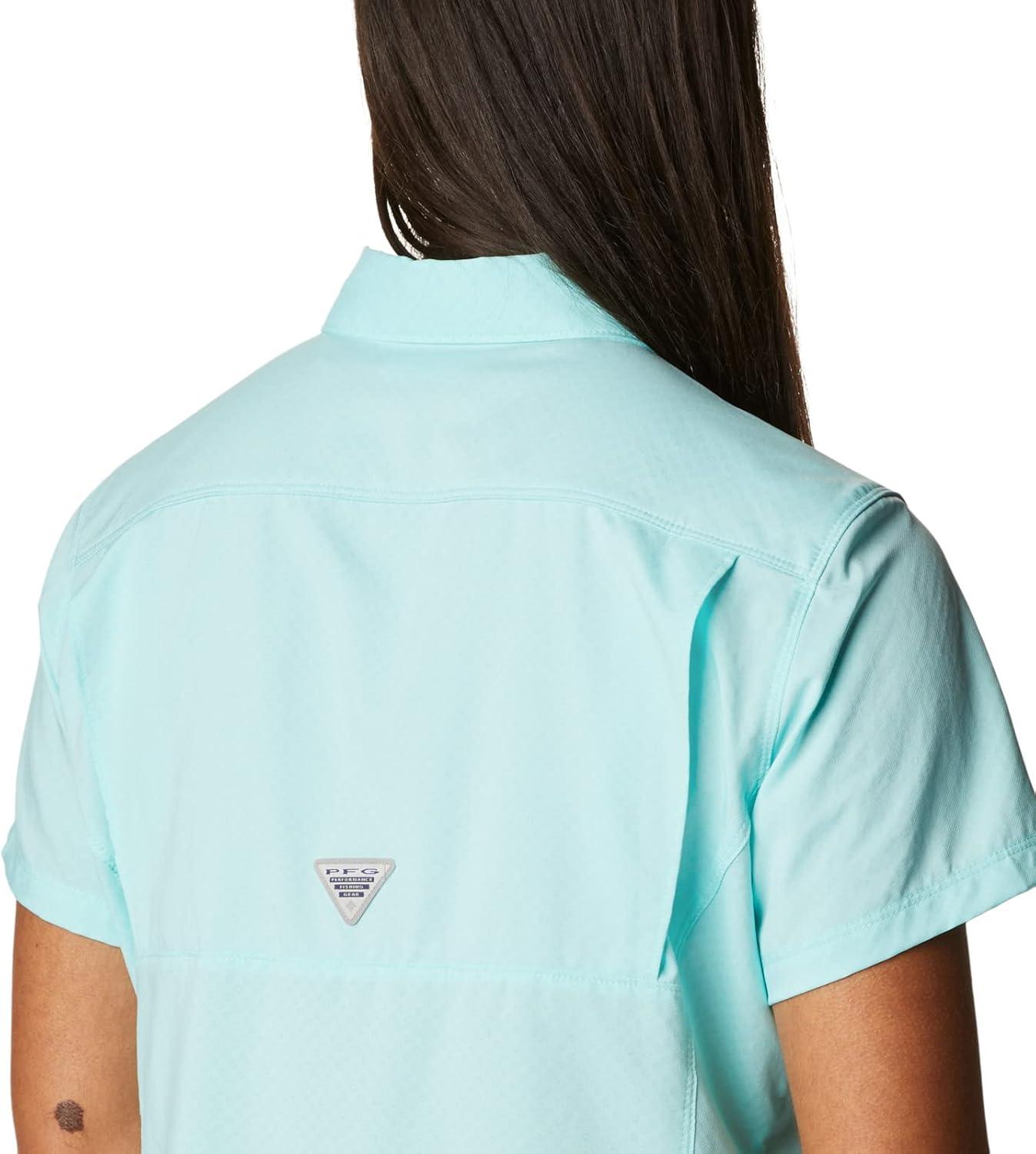 imageColumbia Womens Cool Release Short Sleeve WovenGulf Stream