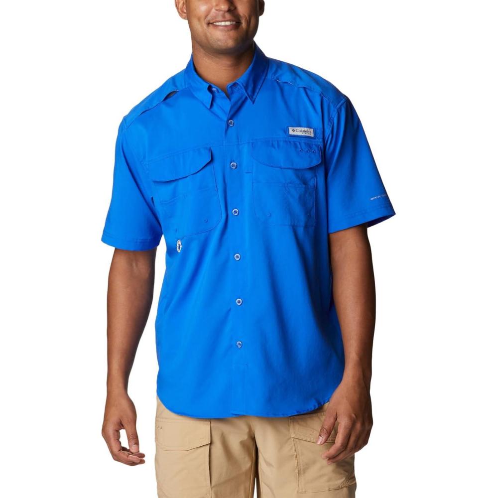 imageColumbia Mens Blood and Guts Zero Woven SsBlue Macaw