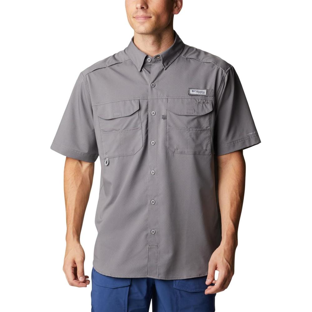 imageColumbia Mens Blood and Guts Zero Woven SsCity Grey