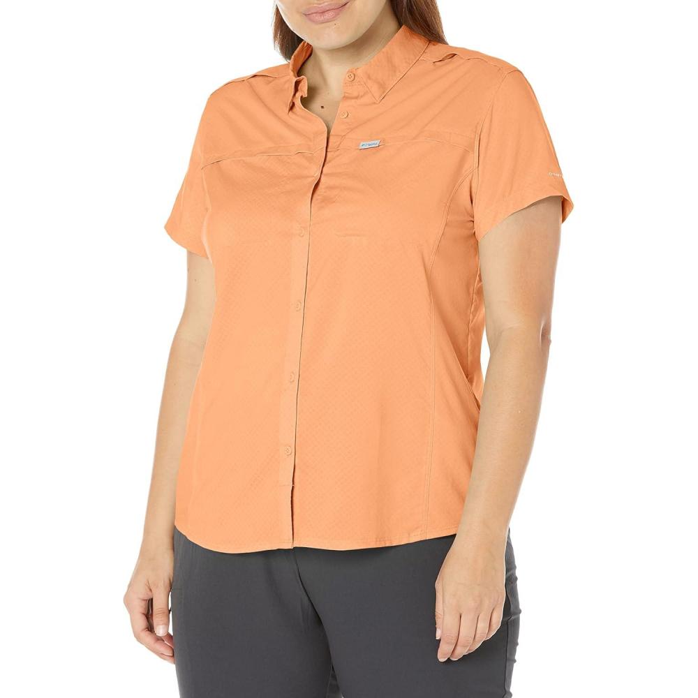 imageColumbia Womens Cool Release Short Sleeve WovenBright Nectar