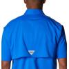 Columbia Men’s Blood and Guts Zero Woven Ss(Blue Macaw)