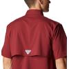 Columbia Men’s Blood and Guts Zero Woven Ss(Red Jasper)
