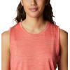 Columbia Womens Alpine Chill™ Zero Tank(Red Hibiscus Heather)