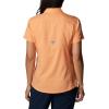 Columbia Women’s Cool Release Short Sleeve Woven(Bright Nectar)