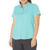 Columbia Women’s Cool Release Short Sleeve Woven(Gulf Stream)