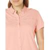 Columbia Women’s Cool Release Short Sleeve Woven(Tiki Pink)