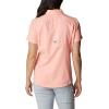 Columbia Women’s Cool Release Short Sleeve Woven(Tiki Pink)