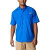 Columbia Men’s Blood and Guts Zero Woven Ss(Blue Macaw)