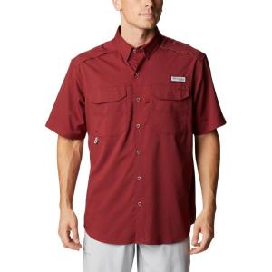Columbia Men’s Blood and Guts Zero Woven Ss(Red Jasper)