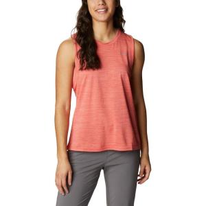 Columbia Womens Alpine Chill™ Zero Tank(Red Hibiscus Heather)