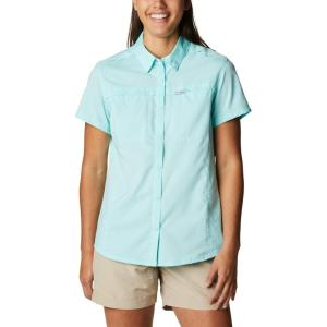 Columbia Women’s Cool Release Short Sleeve Woven(Gulf Stream)