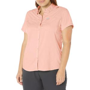 Columbia Women’s Cool Release Short Sleeve Woven(Tiki Pink)