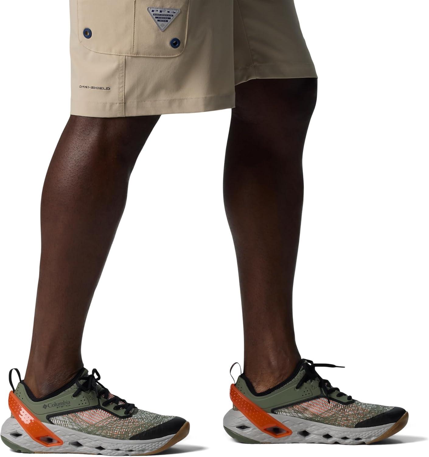 imageColumbia Mens PFG WhiprayCypressSpark Orange