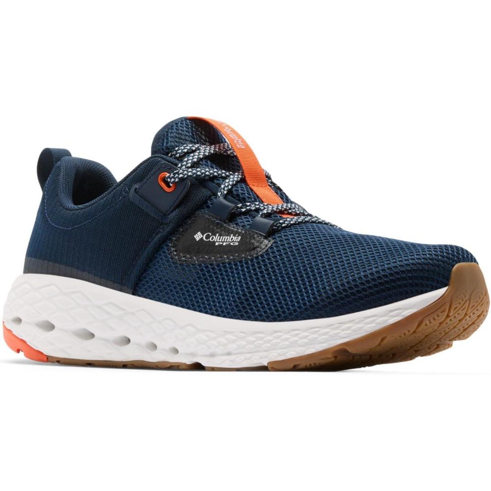 imageColumbia Mens PFG Tamiami 2Collegiate NavySpark Orange