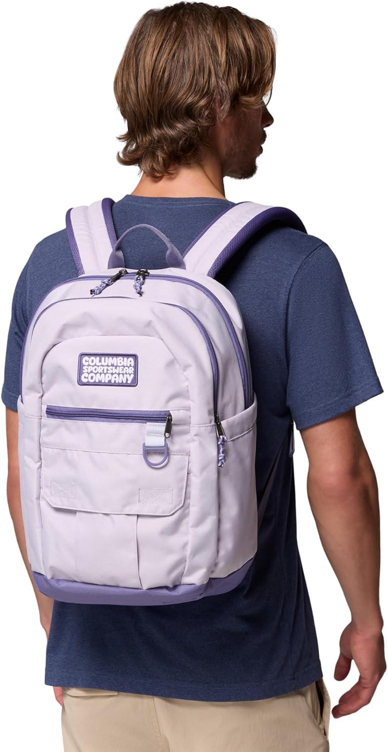 imageColumbia Unisex Buxton 26L Backpack SafariStone Green One SizeLavender PearlStormwatch