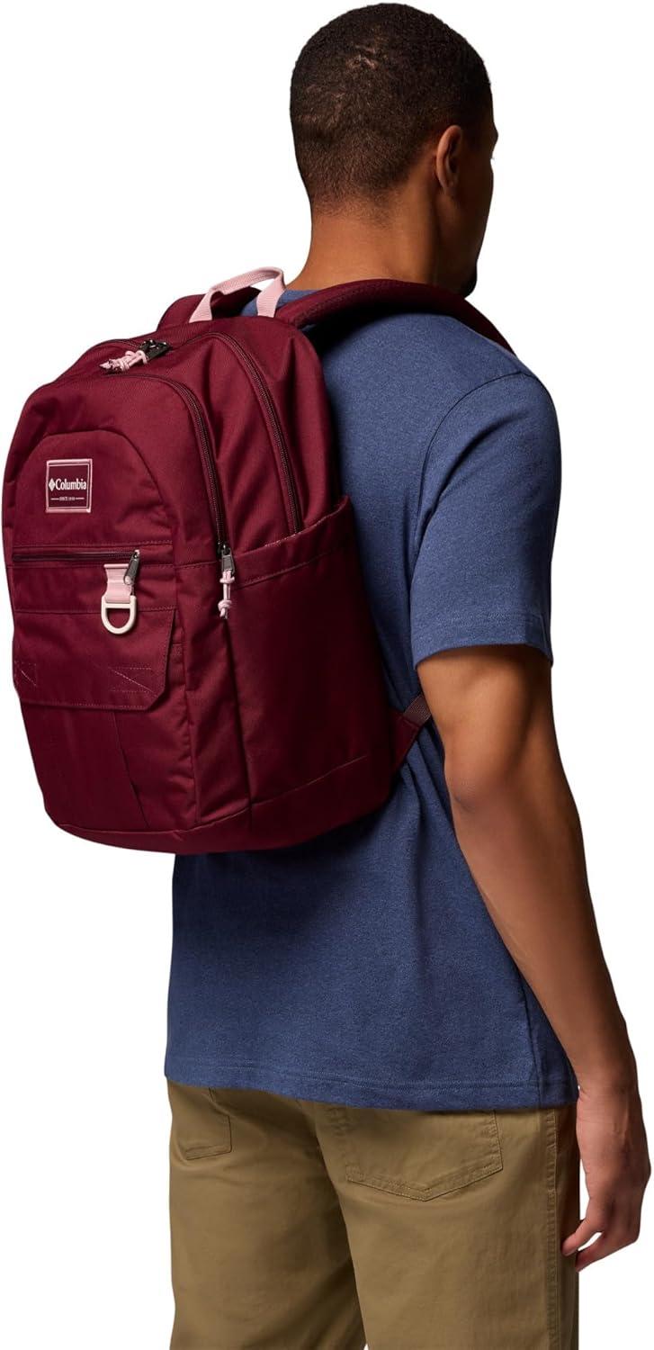 imageColumbia Unisex Buxton 26L Backpack SafariStone Green One SizeRich Wine