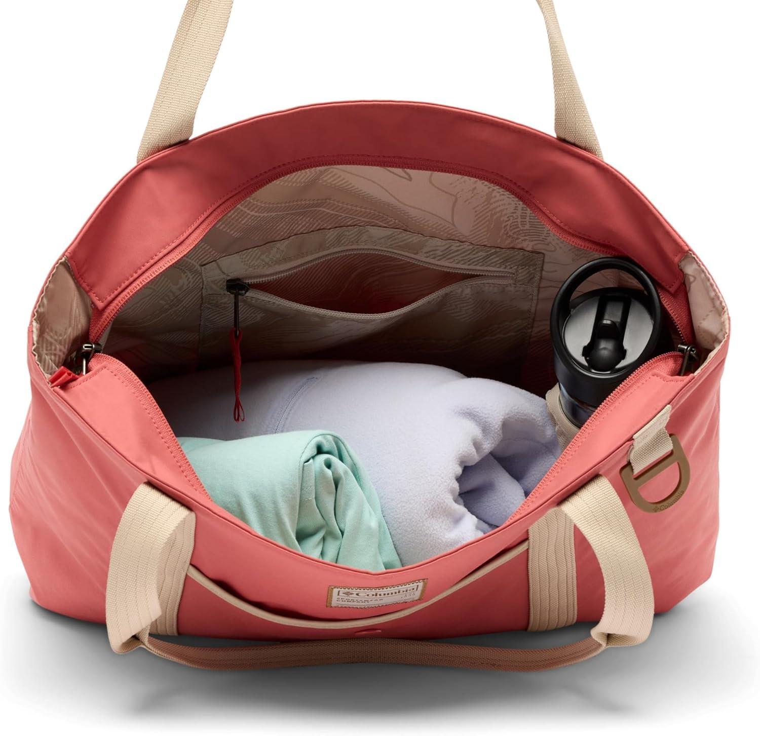 imageColumbia Unisex Cottonwood Creek ToteWashed RedAncient Fossil