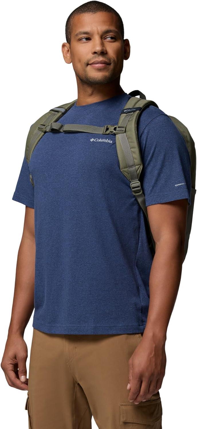 imageColumbia Unisex Street Transit III Backpack Black One SizeStone Green