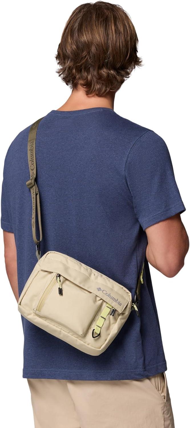 imageColumbia Unisex Street Transit Side BagSerpentineCitron HazeStone Green
