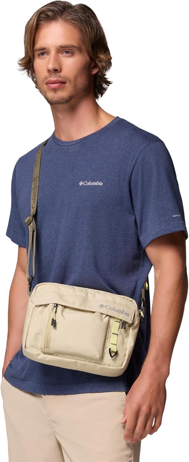 imageColumbia Unisex Street Transit Side BagSerpentineCitron HazeStone Green