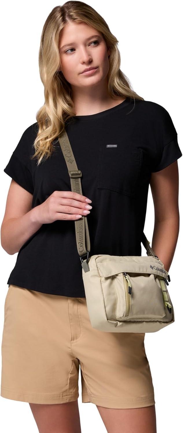imageColumbia Unisex Street Transit Side BagSerpentineCitron HazeStone Green