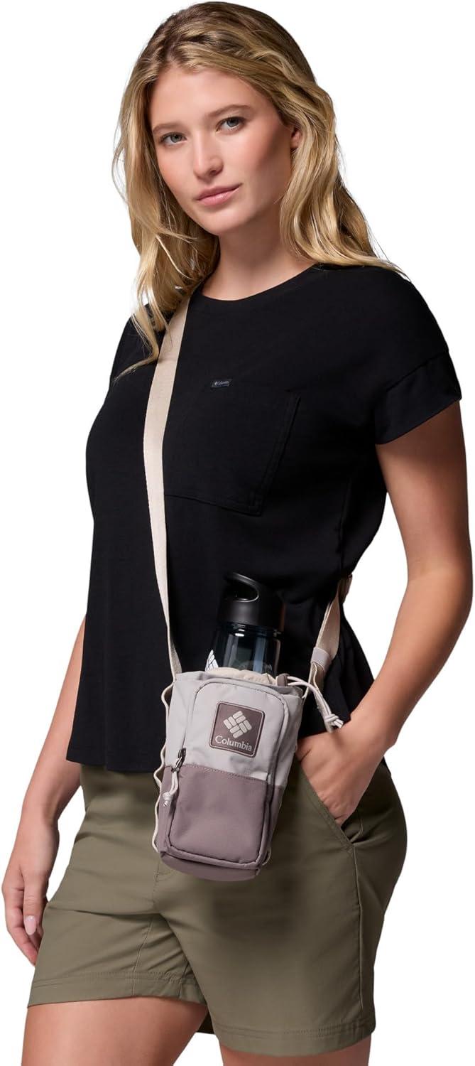 imageColumbia Unisex Trail Traveler Water Bottle SlingFlint GreyIronDark Stone