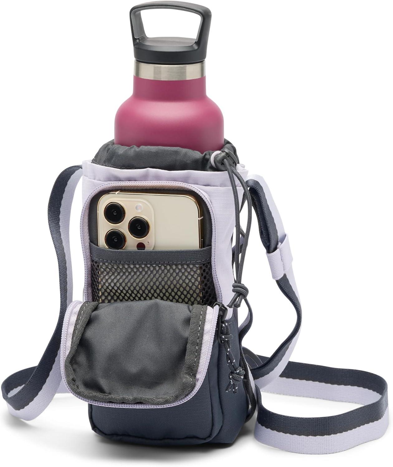 imageColumbia Unisex Trail Traveler Water Bottle SlingLavender PearlShark