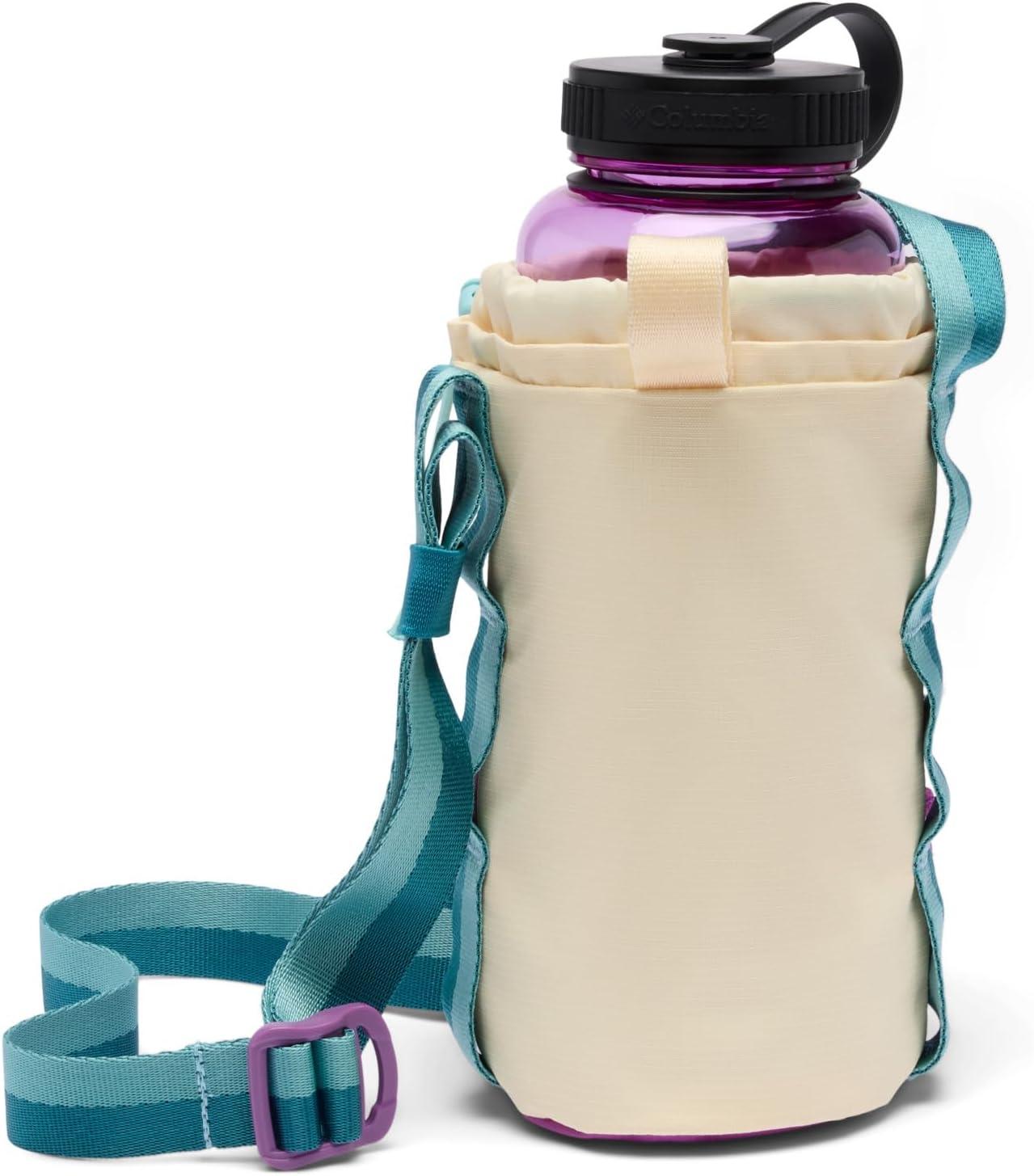 imageColumbia Unisex Trail Traveler Water Bottle SlingLemon WashRazzleRiver Blue