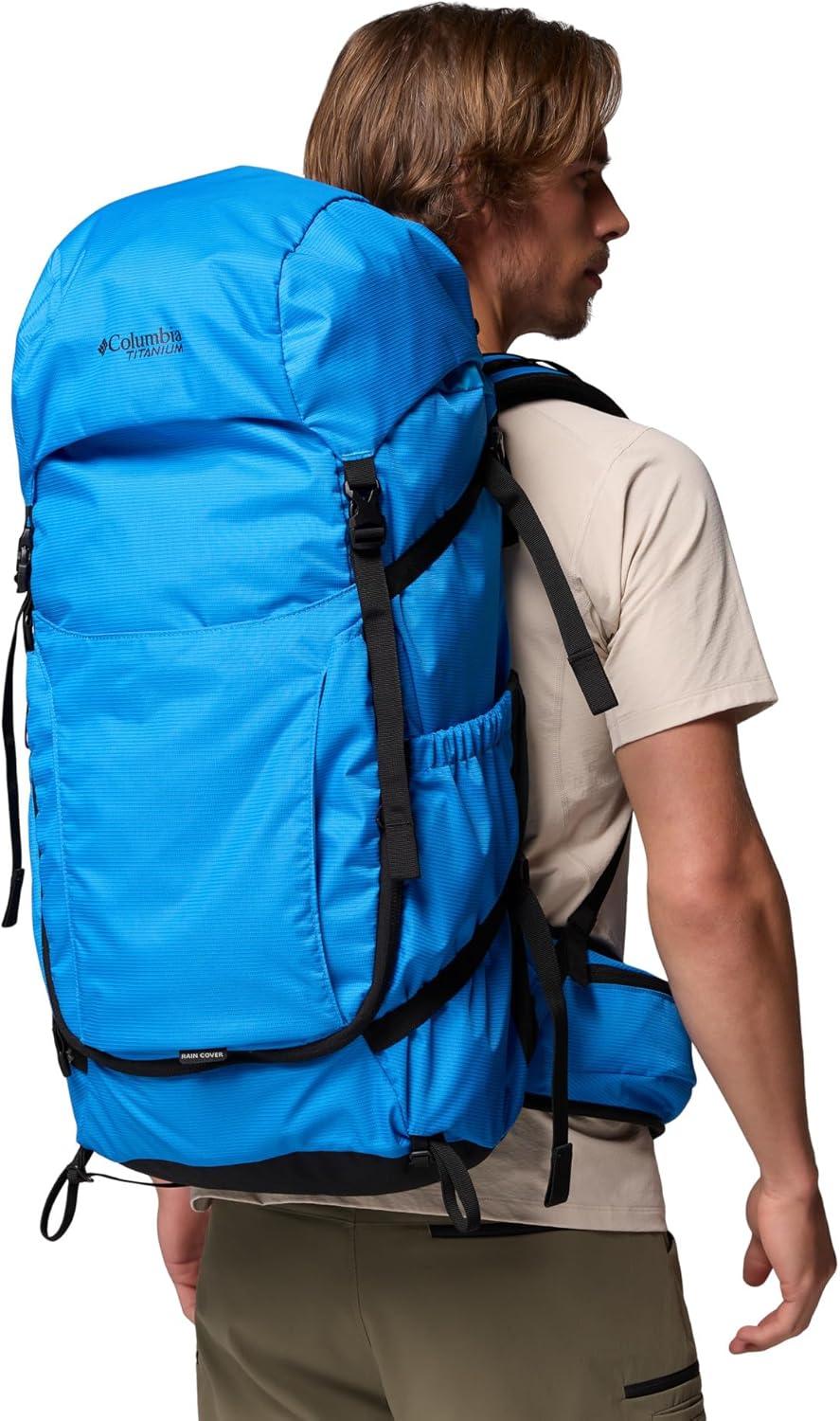imageColumbia Unisex Triple Canyon 60L Backpack Black LXLCompass Blue