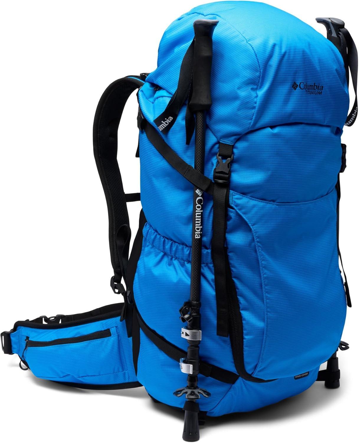 imageColumbia Unisex Triple Canyon 60L Backpack Black LXLCompass Blue