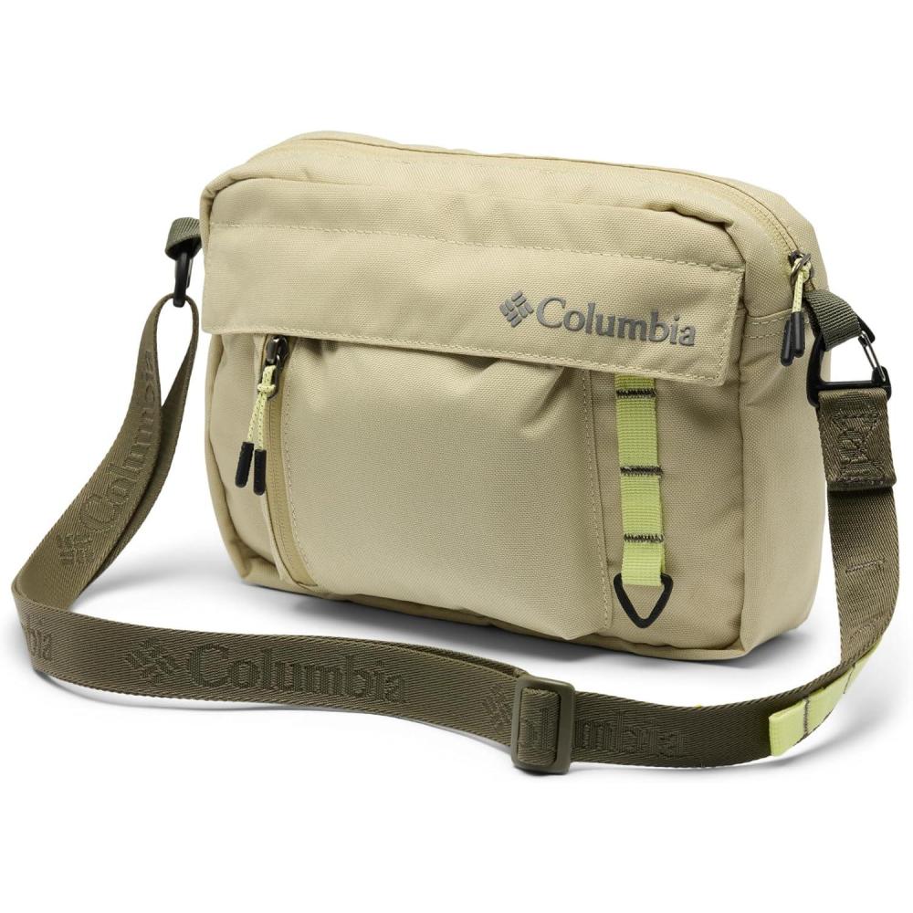 imageColumbia Unisex Street Transit Side BagSerpentineCitron HazeStone Green
