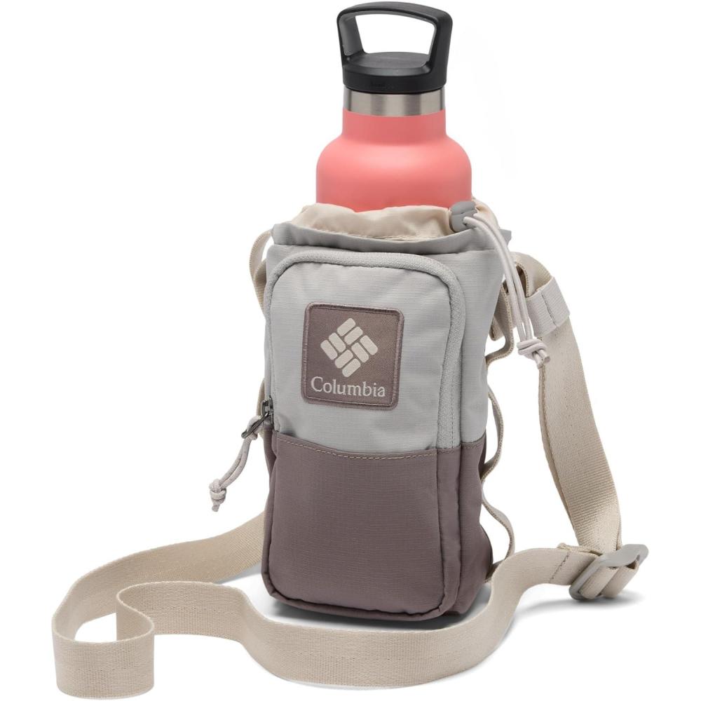 imageColumbia Unisex Trail Traveler Water Bottle SlingFlint GreyIronDark Stone