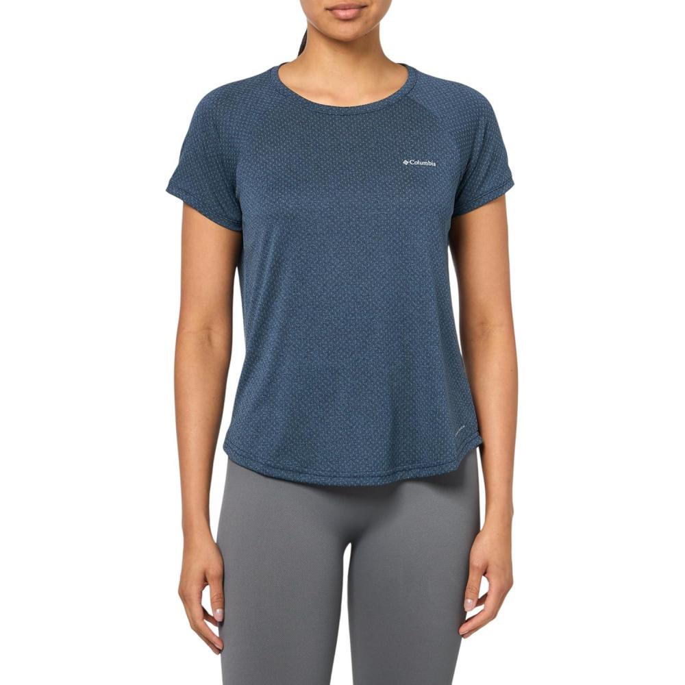 imageColumbia Womens Bogata Bay Short Sleeve TeeCollegiate Navy