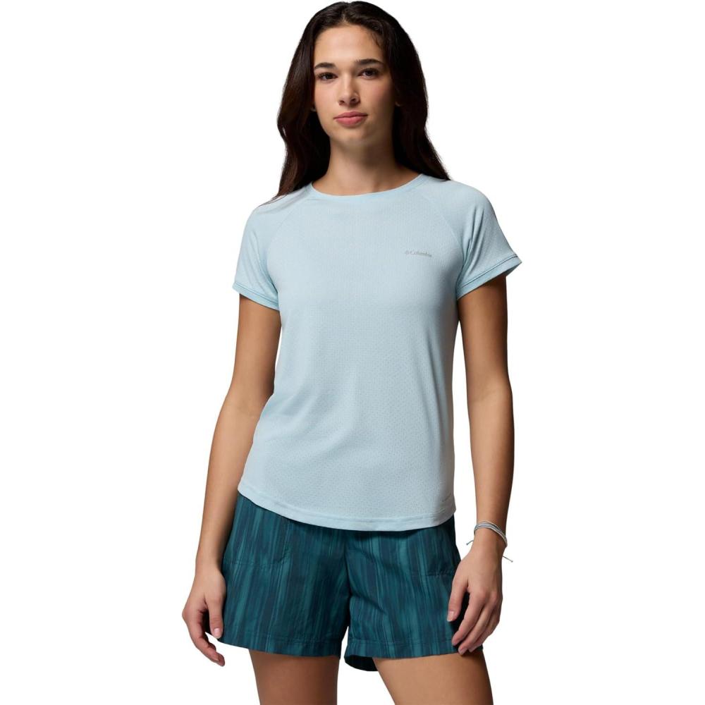 imageColumbia Womens Bogata Bay Short Sleeve TeeMarine Light