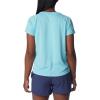 Columbia Women’s Bogata Bay Short Sleeve Tee(Aquamarine)