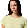 Columbia Women’s Bogata Bay Short Sleeve Tee(Citron Haze)