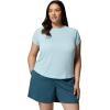 Columbia Women’s Bogata Bay Short Sleeve Tee(Marine Light)
