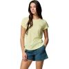 Columbia Women’s Bogata Bay Short Sleeve Tee(Citron Haze)