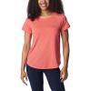 Columbia Women’s Bogata Bay Short Sleeve Tee(Juicy)
