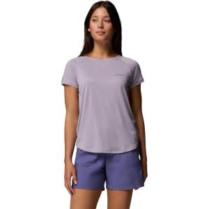 Columbia Women’s Bogata Bay Short Sleeve Tee(Lavender Pearl)