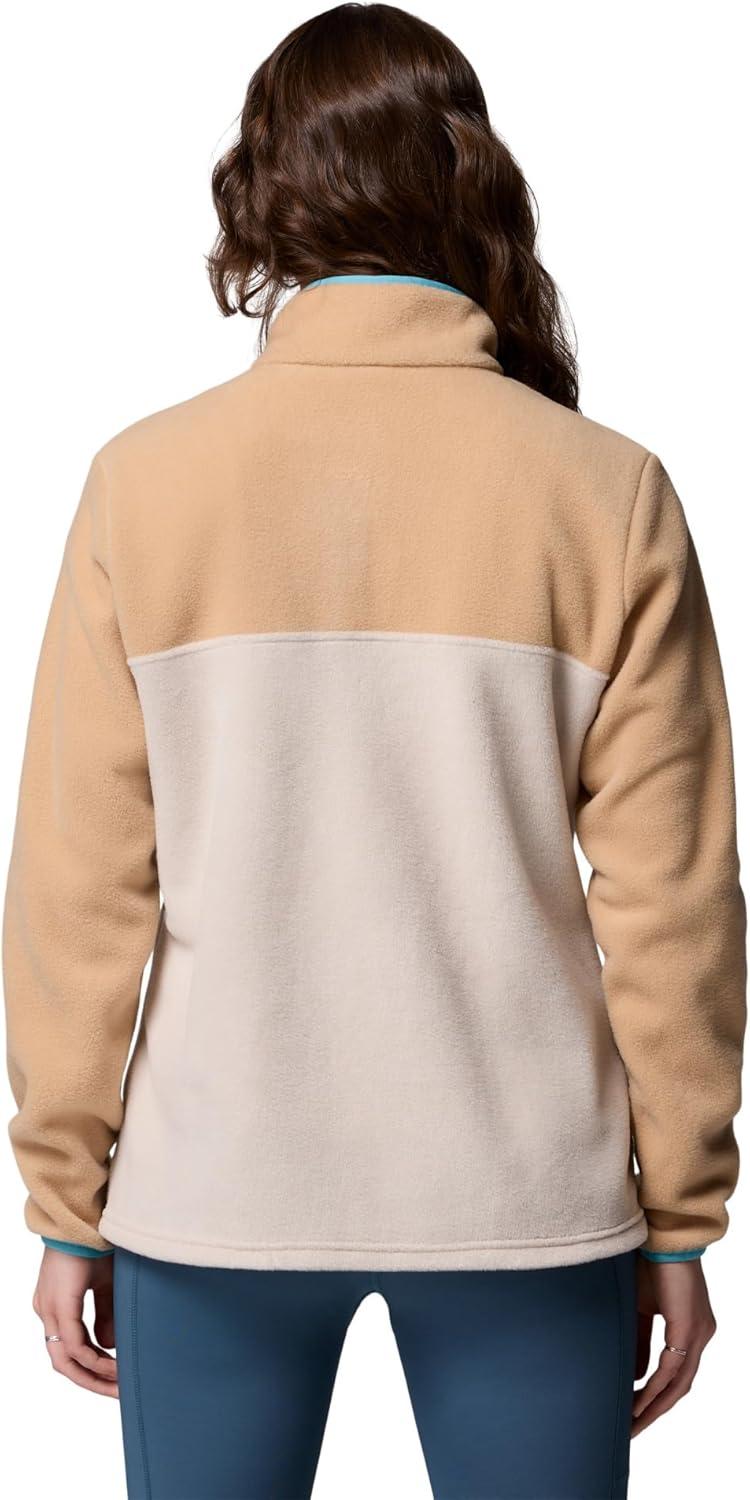 imageColumbia Womens Benton Springs Half Snap II Pull Over Fleece Jacket Dark StoneCanoeVintage Blue 3XDark StoneCanoeVintage Blue