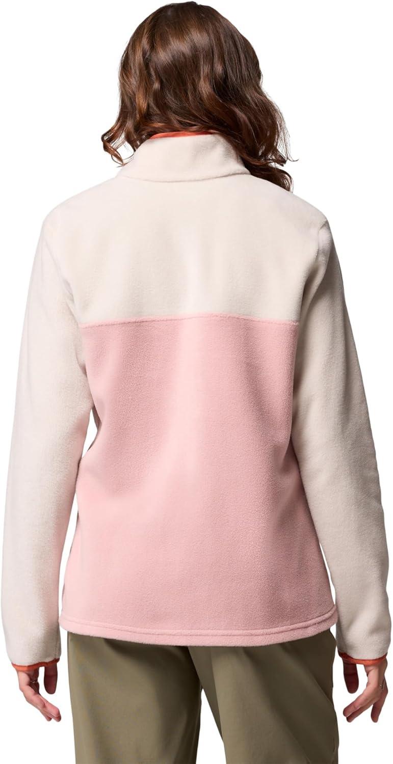 imageColumbia Womens Benton Springs Half Snap II Pull Over Fleece Jacket Dark StoneCanoeVintage Blue 3XEraser PinkDark StoneTuscan