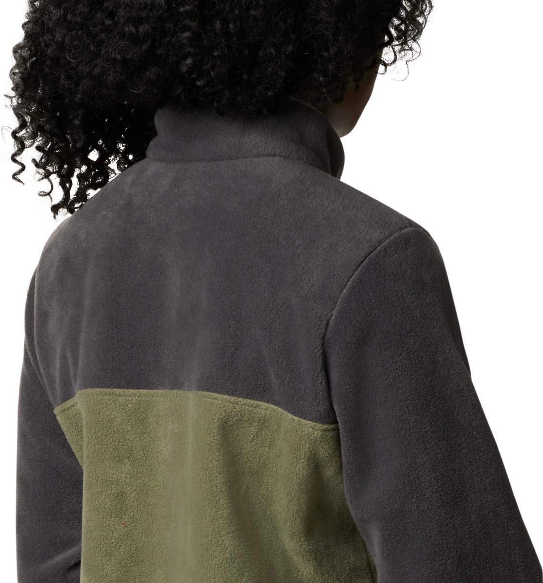 imageColumbia Womens Benton Springs Half Snap II Pull Over Fleece Jacket Dark StoneCanoeVintage Blue 3XSharkStone Green